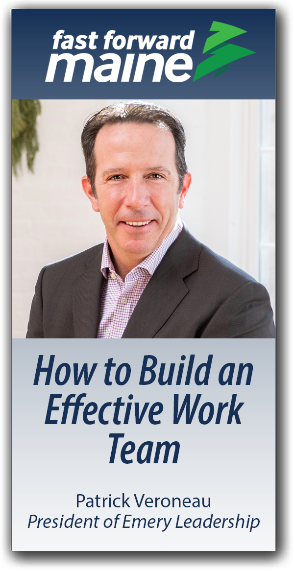 How to Build an Effective Work Team - Patrick Veroneau